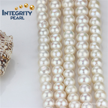 Fresh Water Pearl Strand AA- 12mm Edison White Loose Pearl Strand